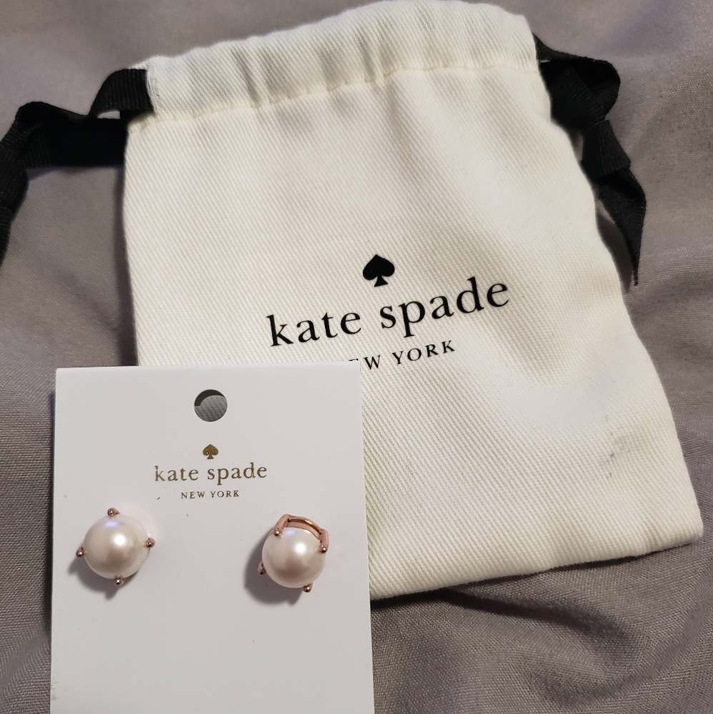 Kate Spade Blush Stud Earrings